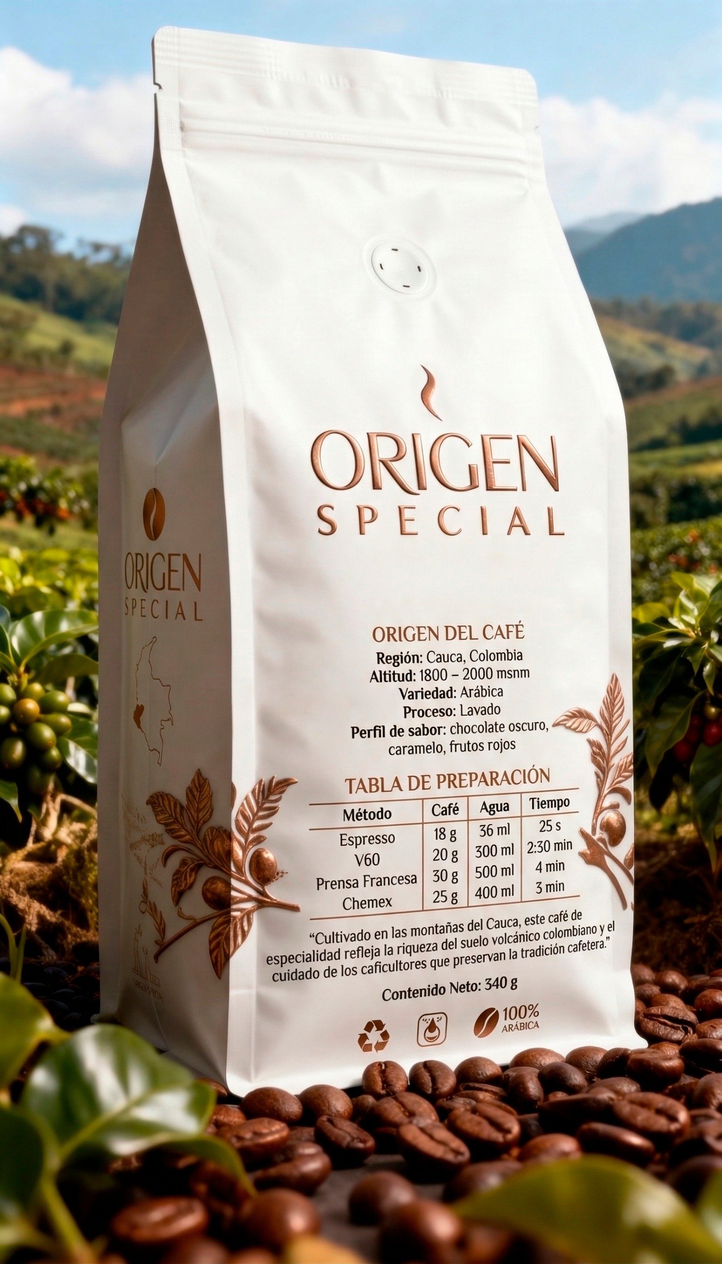 Origen Special Detalles del Producto